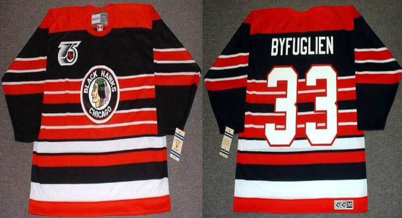 2019 Men Chicago Blackhawks 33 Byfuglien red CCM NHL jerseys